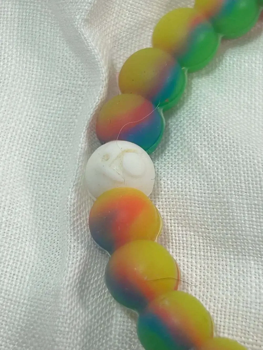 Lokai bracelet with 2 jelly bracelets